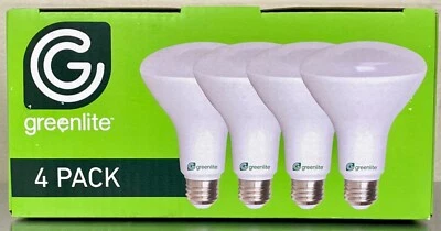 4x NEW Floodlights BR30 Light Bulbs 8w LED 65w Dimmable 3000k 670 Lumens 4 PACK - Image 1 of 4