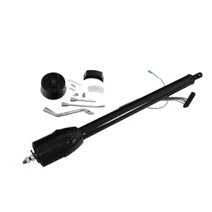 33" Steering Column Shift Tilt for GMC 60-72 Chevy C10 Truck Auto BLACK NO KEY - Bild 1 von 6