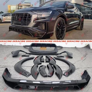 Front Rear Diffuser Wing Fender Bodykit For Audi Q8 Sport 19-23 DRY Carbon Fiber - Picture 1 of 36