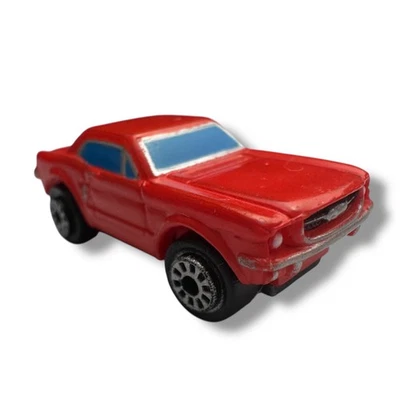 Micro Machines Ford '64 Mustang Red Orange Rare - Image 1 of 4