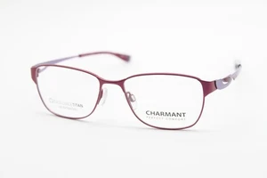 NEW CHARMANT PERFECT COMFORT CH10608 FU PURPLE AUTHENTIC EYEGLASSES 52-16 - Picture 1 of 4