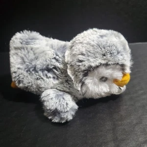 RaZbaby RaZbuddy L Penguin Pacifier Holder Minky LUXE SOFT Plush Mini Animal - Picture 1 of 10