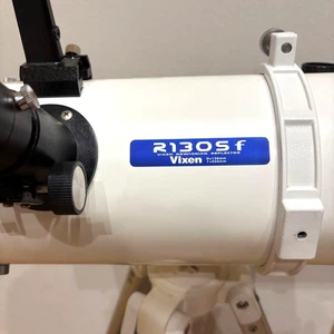 Vixen R130Sf 130 mm f/5 Newtonian Reflector OTA with Porta Tripod Used - Picture 1 of 9