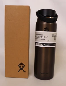 Hydro Flask Insulated Lightweight Wide Mouth Trail Series, 32oz -  Obsidian - Picture 1 of 4