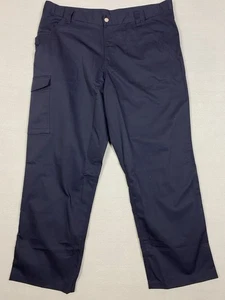Pantalones de trabajo Russell para hombre W40 L31 azul marino bolsillo de carga ropa de trabajo duradera pantalones - Imagen 1 de 16