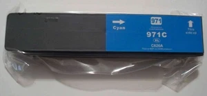 Generic Compatible HP 971 XL 971XL Cyan Ink Cartridge - Combo Ship - Picture 1 of 1