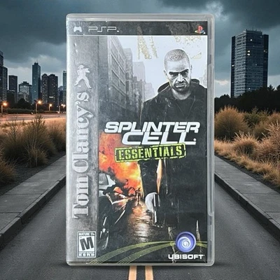 Splinter Cell Essentials PSP PlayStation Portable CIB Complete - Image 1 of 4
