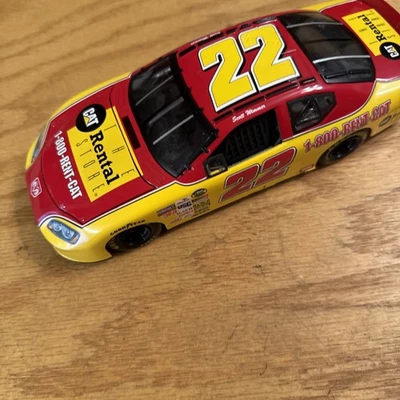 2005 Scott Wimmer #22 CAT Rental 1/24 Diecast Team Caliber Pit Stop NASCAR - Image 1 of 3