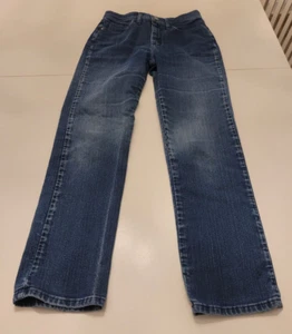 Lee Jeans Damengröße 8 kurz blau klassische Passform gerades Bein an der Taille Damen - Bild 1 von 6