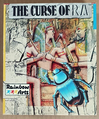 JEU PC DISQUETTES 5"1/4 BIG BOX THE CURSE OF RA de chez RAINBOW ARTS - Photo 1/3