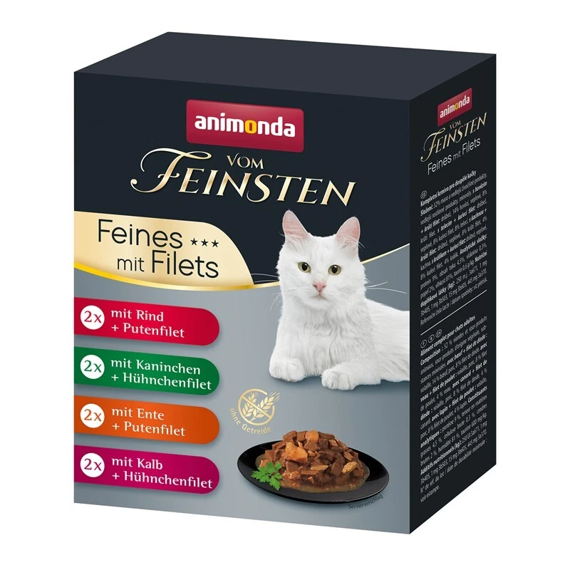 Animonda vom Feinsten Adult Feine Vielfalt mit Filet | 8x 85g
