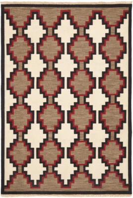 Handwoven Navajo Rug Southwestern Native American Style Size 5x8 Free Shipping - Image 1 of 4