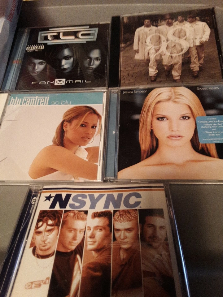 5 Cds NSYNC  - Nsync,blu Cantrell,98 Degrees,tlc,Jessica Simpson - Image 1 of 1