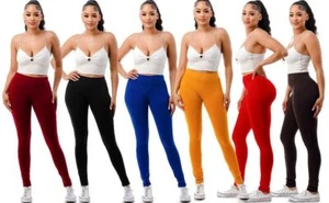 JVINI Womens Premium Leggings, Regular-Plus Size Yoga Pants *FREE SHIPPING* - Picture 1 of 11