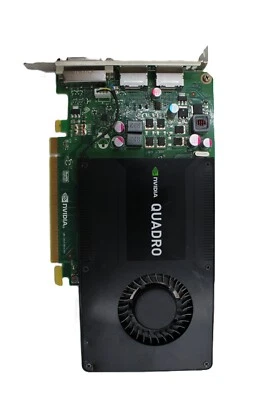 Nvidia Quadro K2000D 2GB GDDR5 PCIe Graphics Video Card 2x DVI VCQK2000D-T - Image 1 of 4