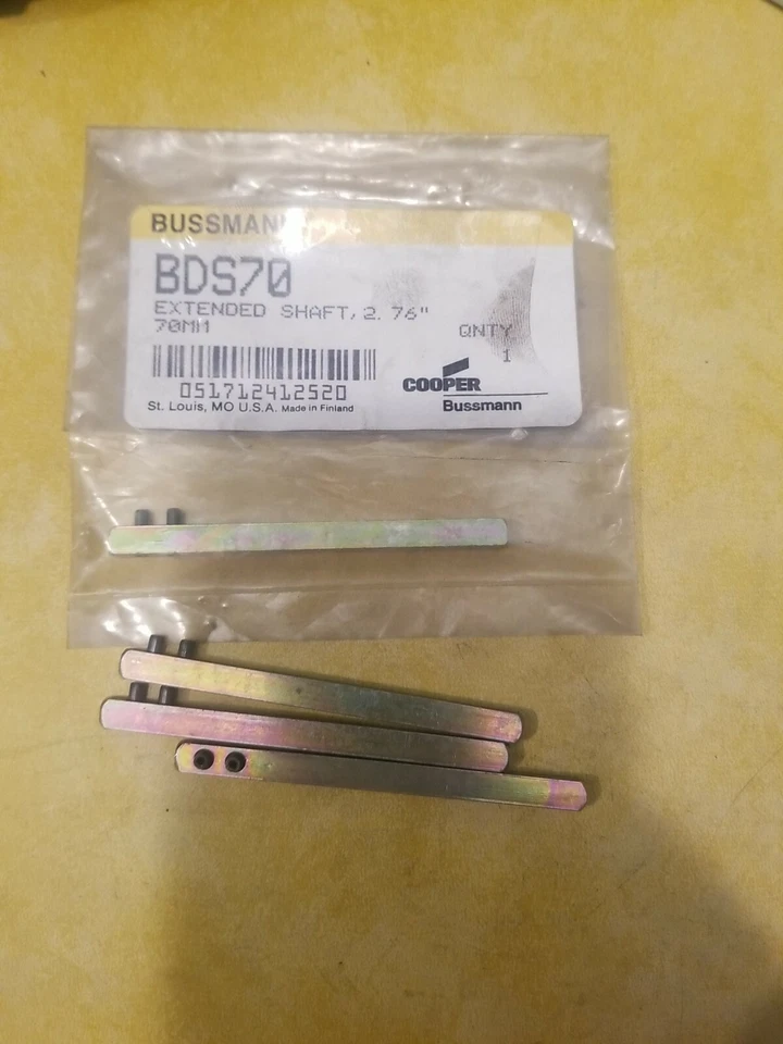 NUEVA CANTIDAD 1 BUSSMANN BDS70, EJE EXTENDIDO 2,76"/70 MM Foto 1 de 1