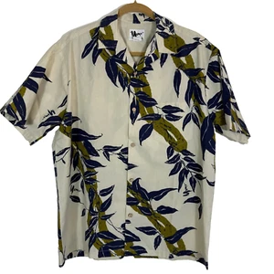 Vintage Mamo Howell Hawaiian Shirt Floral Size M Made In USA - Picture 1 of 8