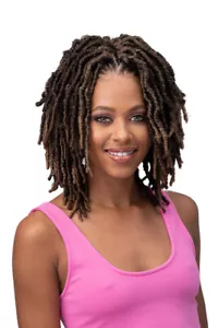 Bobbi Boss Crochet Braiding Hair NU LOCS 8" 2X - Picture 1 of 3