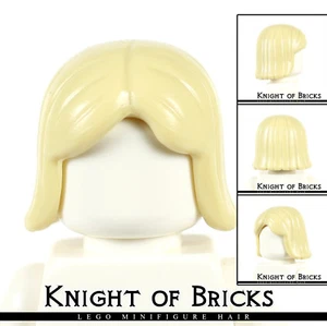 Lego Minifigur Haare hellbraun 4530 weiblich Mädchen lang männlich Junge Kopf Ausrüstung - Bild 1 von 6