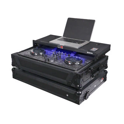 ProX XS-SCLIVE2 LTBL ATA Case For Denon SC Live 2 Control w/Shelf+Rack Space+LED - Image 1 of 4