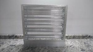 Dayton 5NKJ3 24 x 24 In Min Wall Opening Drainable Intake Louver
