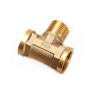 Brass Pipe Fittings Connector adapters MFM 1/2" Female X 1/2" Male X 1/2" Female