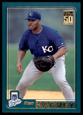 Topps 2001 intercambiado* Ken Harvey Kansas City Royals #T209 Foto 1 de 2