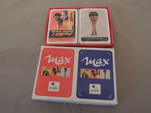 MAX playing cards 2 new decks in case Eddie Murphy, Owen Wilson - Picture 1 of 9