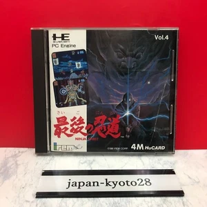 SAIGO NO NINDO NINJA SPIRIT Hu Card irem NEC PC Engine From Japan - Picture 1 of 5
