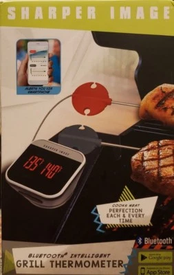 Wireless Cooking Thermometer Bluetooth Grilling Temperature Monitor iOS/Android  - Image 1 of 4