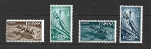 SPANISH SAHARA - 1965 INSECTS - SCOTT 159 TO 162- MNH - Picture 1 of 1