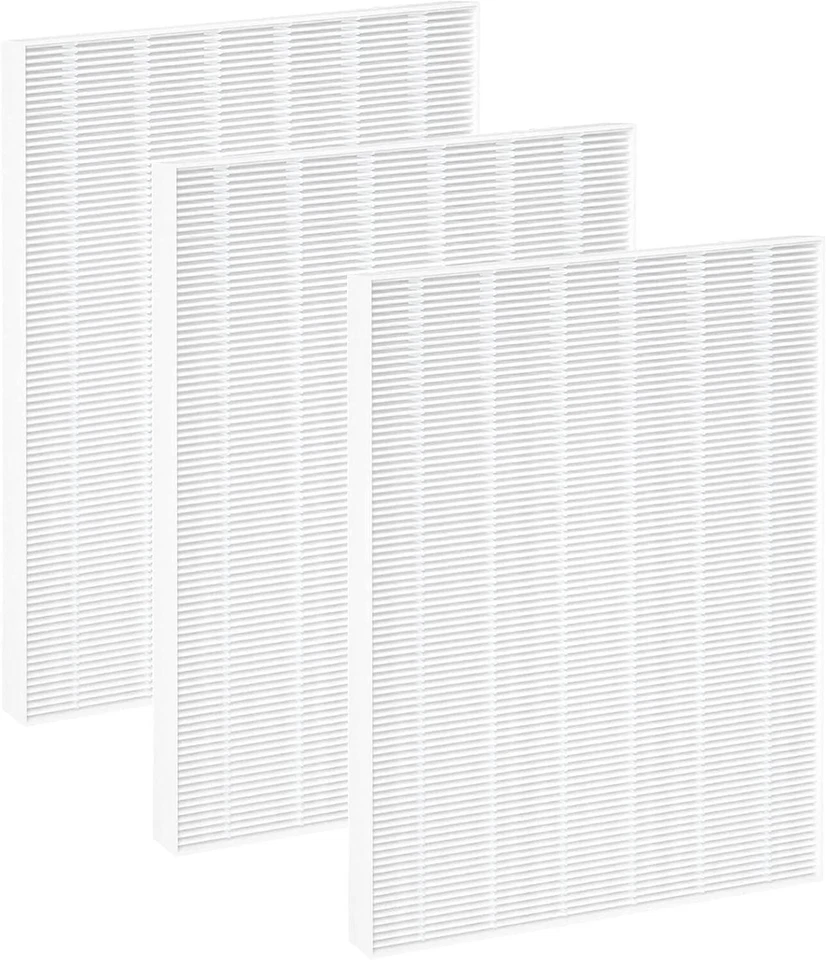 RUNTOP 3 Pack 115115 True HEPA Filter A for Winix PlasmaWave 5300-2, C535, P300, 6300-2