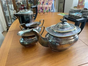 Vintage Viners 4 Piece TEASET Corporate Mark, ALPHA PLATE, The Cutlers Company. - Picture 1 of 12