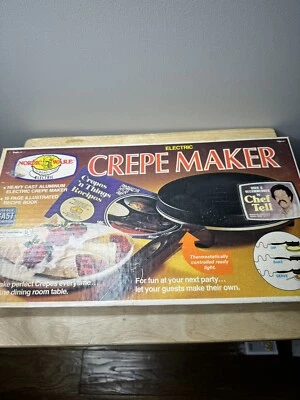 Vintage Nordic Ware Electric Crepe Maker 85006 In Original Box - Изображение 1 из 3