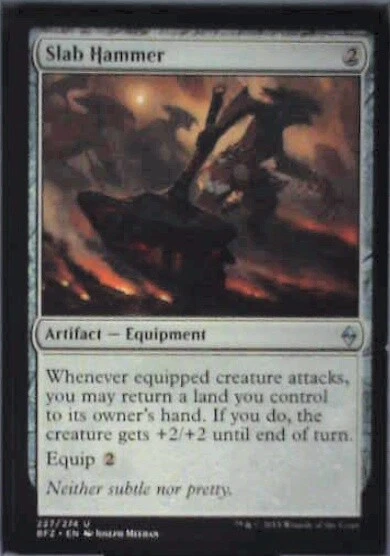 Slab Hammer - Battle for Zendikar: #227, Magic: The Gathering Nm R164 - Image 1 of 1