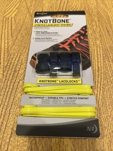 NEW Nite Ize KnotBone Stretch Lacelock System, Bright Yellow - Picture 1 of 2