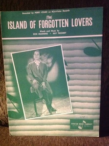 PERRY COMO ""(The)Island of Forgotten Lovers"", 1962 *RARO *NUEVO de stock antiguo - Imagen 1 de 2