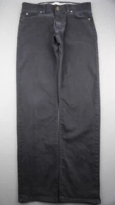 Pantalones rectos ajustados elásticos negros para hombre Lee talla 30x30 - Imagen 1 de 9