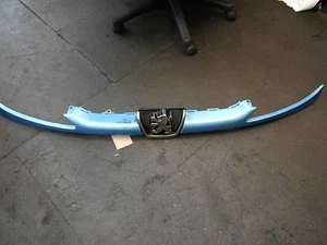 PEUGEOT 206 2003 FRONT UPPER BUMPER GRILL GRILLE LIGHT BLUE 9628691277 - Picture 1 of 7