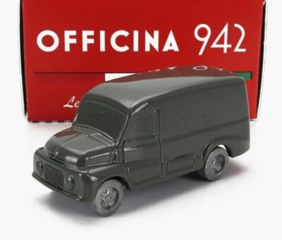 MODELLINO FURGONE STATICO OFFICINA 942 FIAT 615N ASSISTENZA MASERATI 1952 1/76 - Immagine 1 di 4