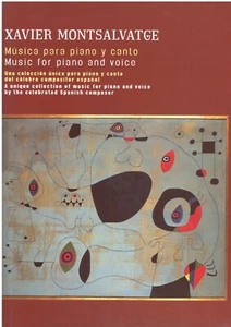 Montsalvatge, Xavier Music for piano and voice Songbook - Bild 1 von 2