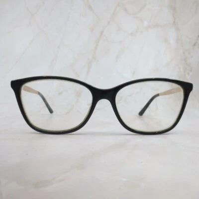 Marco de gafas Cosmopolitan C1010 para mujer negro/dorado ojo de gato borde completo 54-15-140 Foto 1 de 4