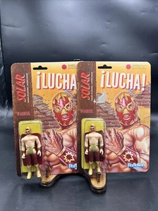 Reaction Figures 2 Solar Super 7 Legends Of Lucha Libre Figure 3.75" - Picture 1 of 6
