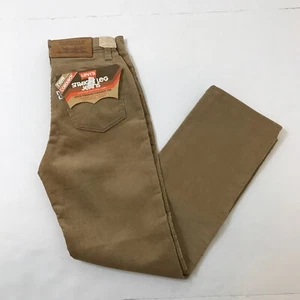 VTG  LEVI'S STRAIGHT LEG BOYS Premium CORDUROY Jeans 25.5 X 25 USA- SIZE 11  NWT - Picture 1 of 12