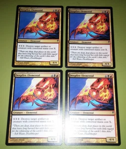 Deepfire Elemental x4 Coldsnap 4x Playset Magic the Gathering MTG - Picture 1 of 1