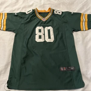Nike Green Bay Packers #80 Donald Driver NFL Football Jersey Youth Size X-Large - Picture 1 of 7