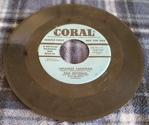 Paul Whiteman ‎– Japanese Sandman / I Love You 7", 45 RPM, Single," Promo 1954 " - Picture 1 of 4