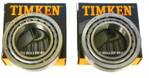 2 x Timken Bearings LM603049/LM603011 Dimensions 45.24mm x 77.79mm x 19.84mm - Picture 1 of 1