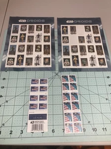 48 Briefmarken für immer und 13 Briefmarken erster Klasse Lot 42 $ Wert - Bild 1 von 7