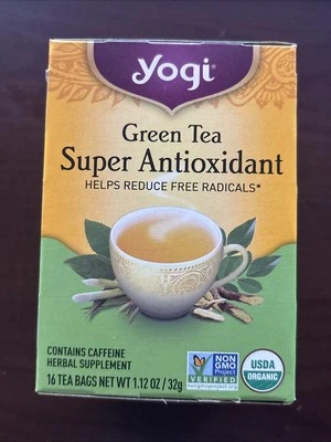 Té Verde Super Antioxidante Yogui Envío Gratis Foto 1 de 4